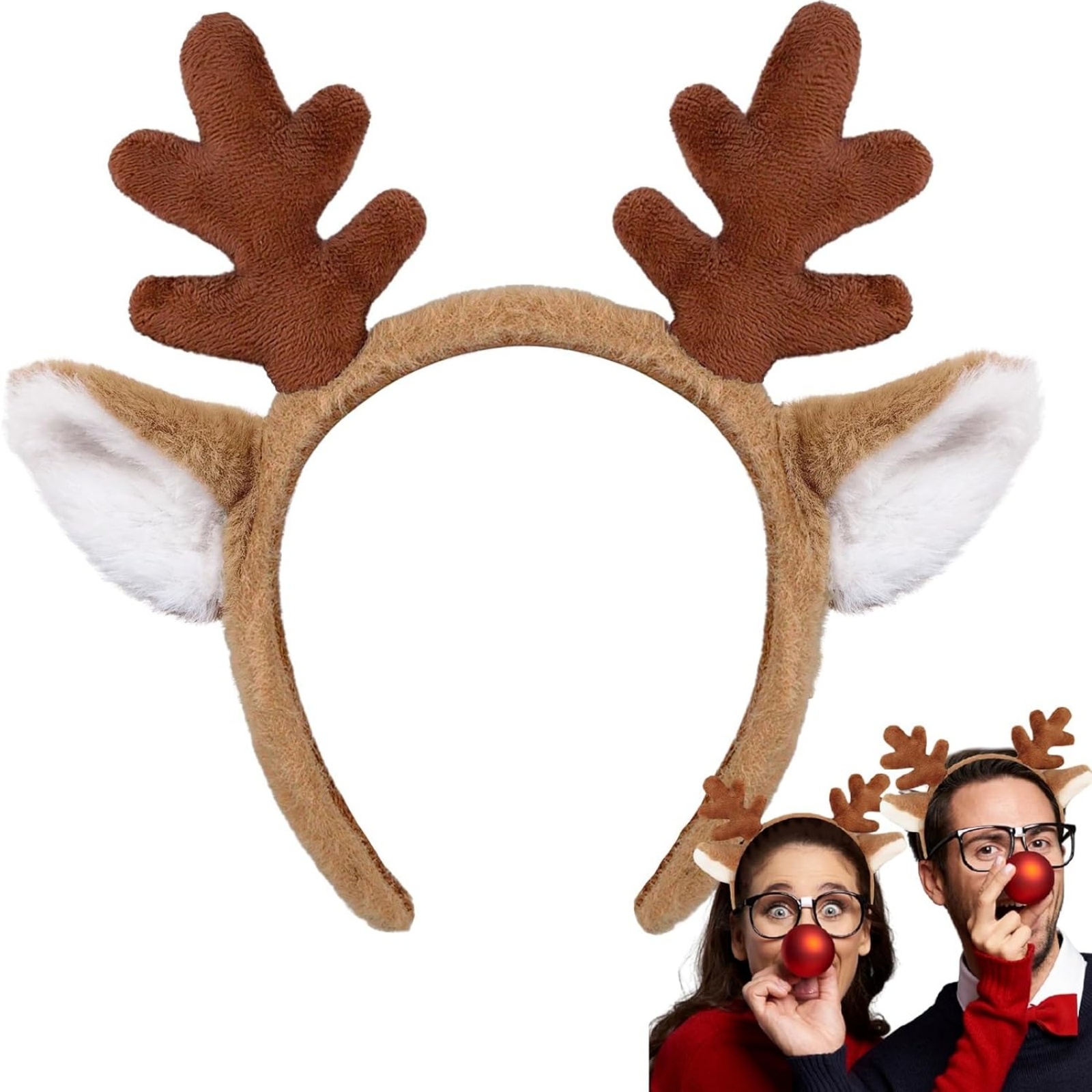 1PC Christmas Reindeer Antlers - Reindeer Antlers Headband review and price