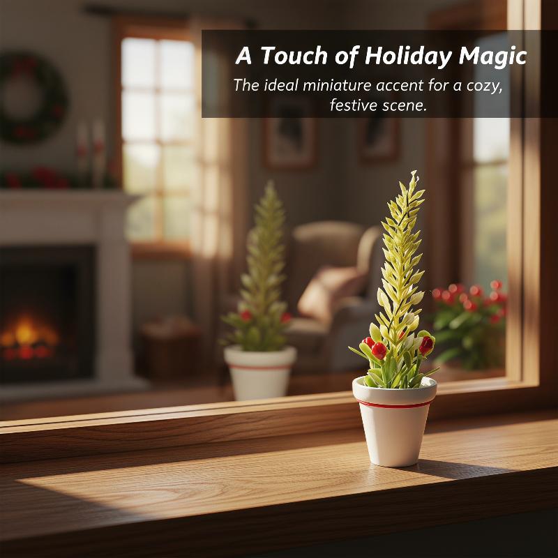 Mini Christmas Potted Tree Mod - Christmas Tree Artificial review and price