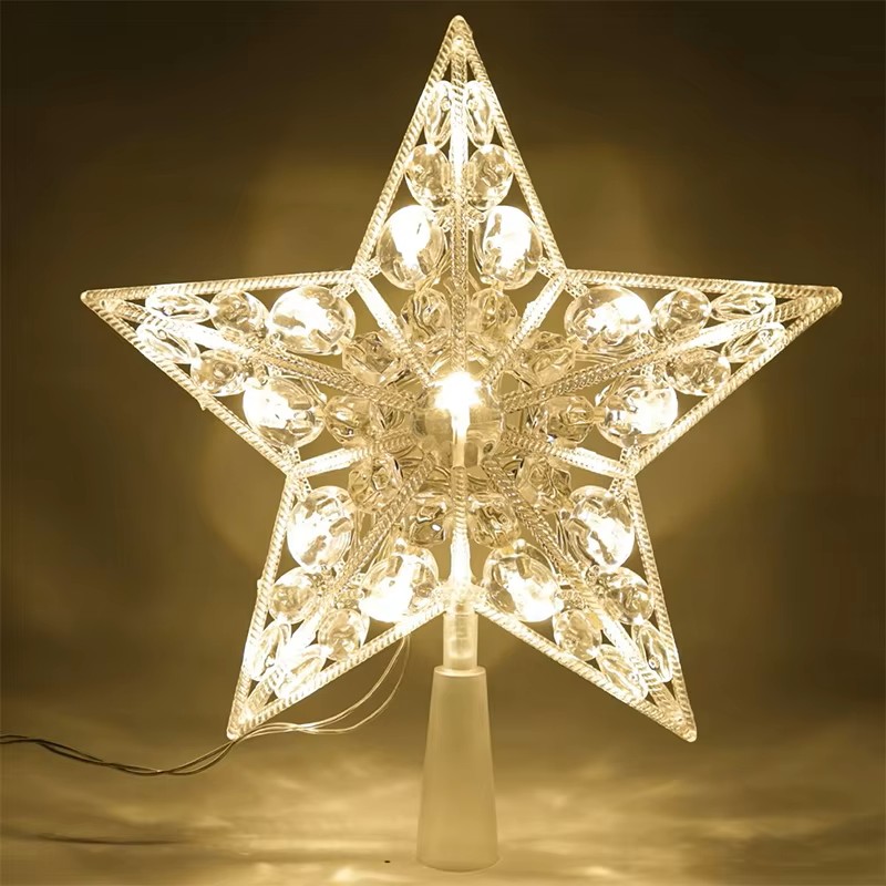 15cm Christmas Glowing Tree To - Star Tree Topper review and price