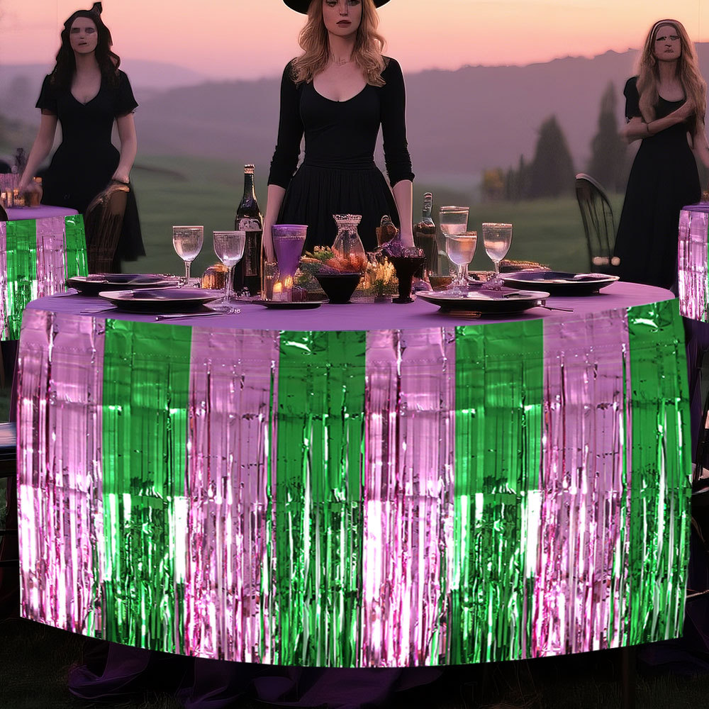 Wicked Witch Party Table Decor - Tinsel Garland Decoration review and price