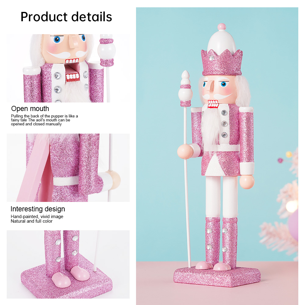 30CM Wooden Nutcracker Solider - Nutcracker Figurine review and price