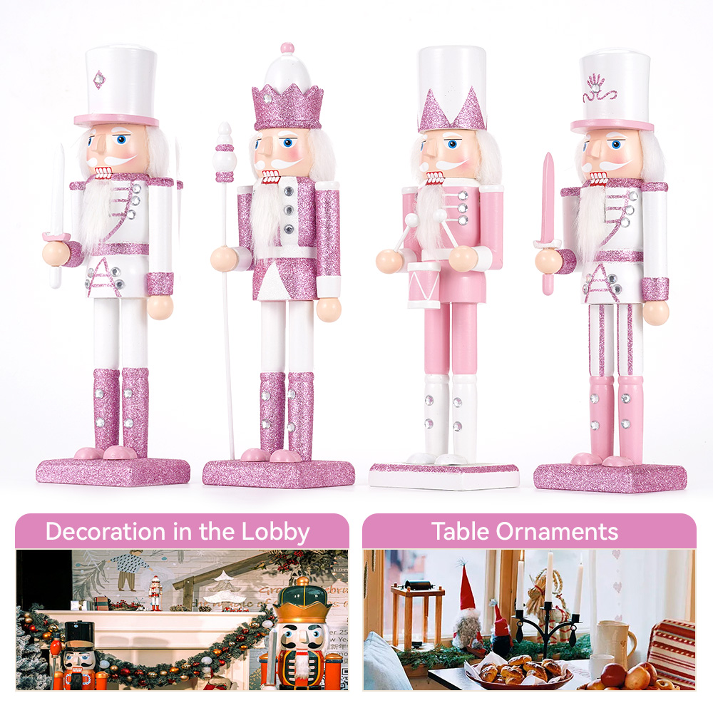 30CM Wooden Nutcracker Solider - Nutcracker Figurine review and price