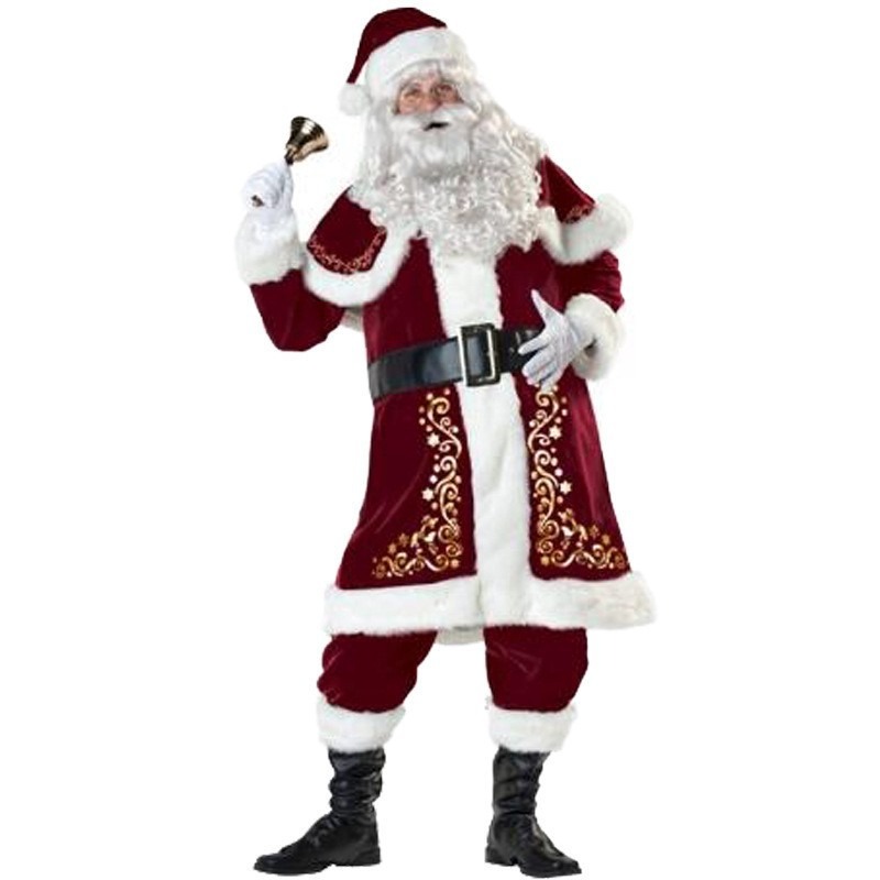 Santa Claus Costume Women Men  - Elf Costume Christmas review and price