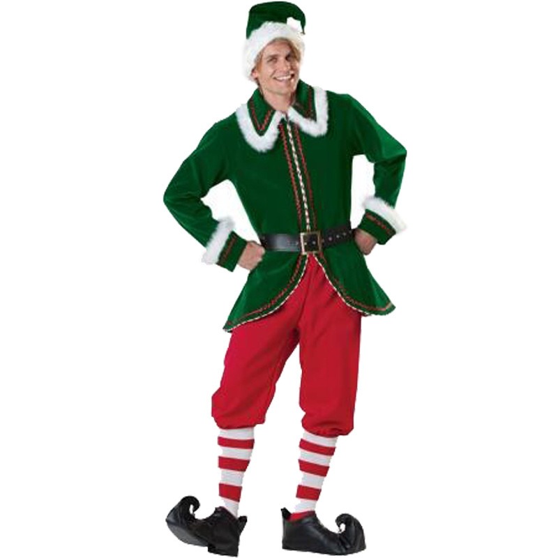 Santa Claus Costume Women Men  - Elf Costume Christmas review and price