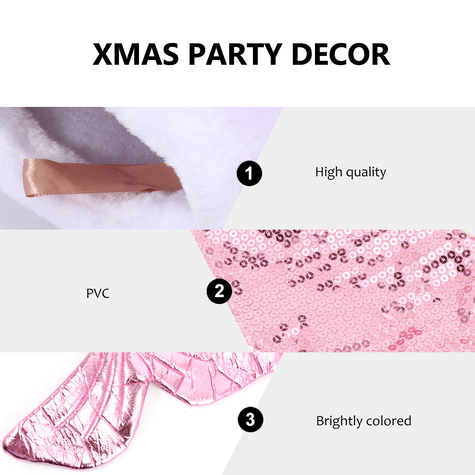 Sequins Mermaid Tail Stocking  - Christmas Stocking Hanging review and price