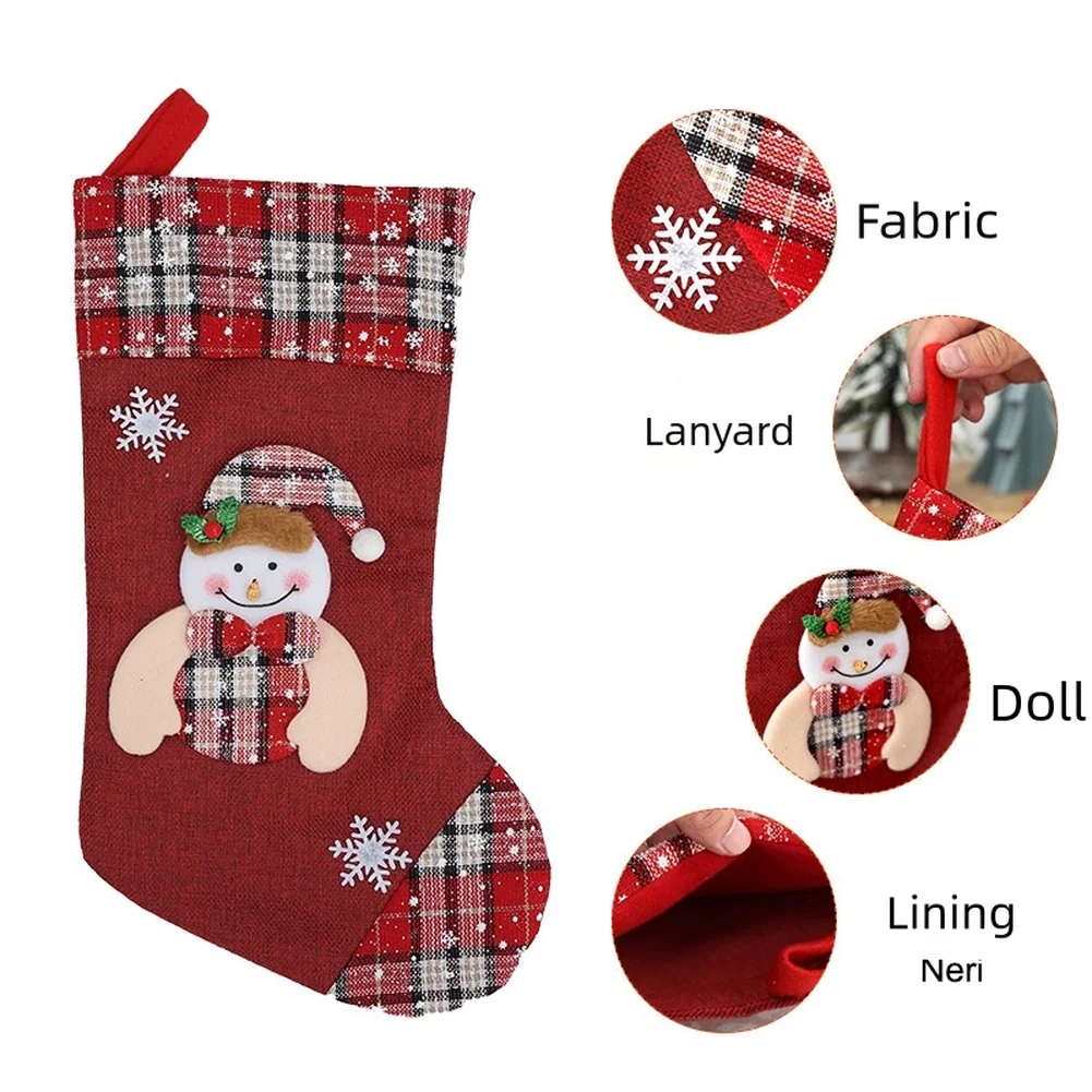 1pcs Christmas Stocking Presen - Christmas Stocking Hanging review and price