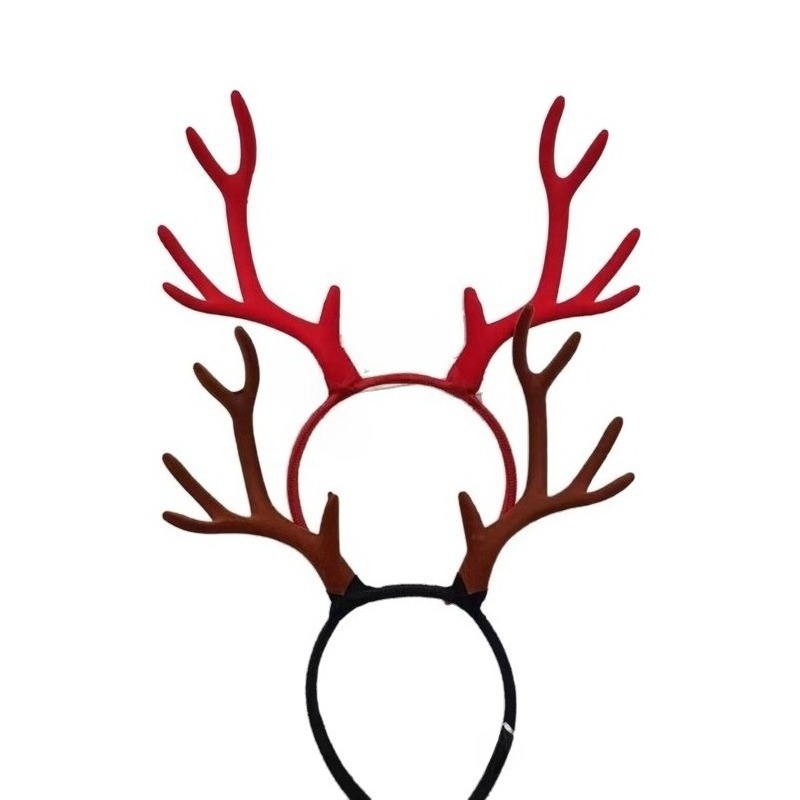 10pair 17cm Flocked Reindeer A - Reindeer Antlers Headband review and price
