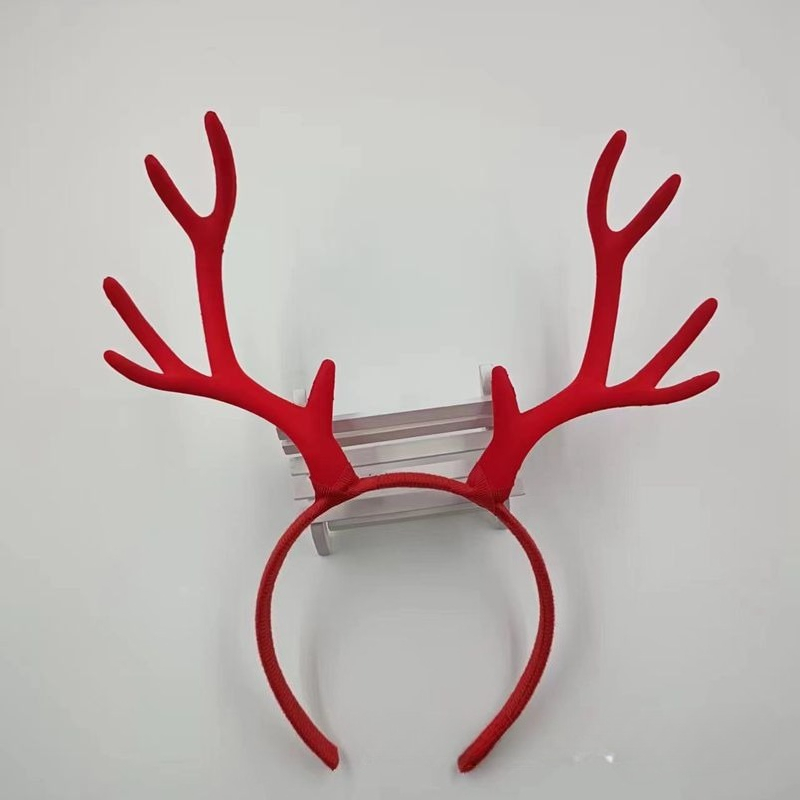 10pair 17cm Flocked Reindeer A - Reindeer Antlers Headband review and price