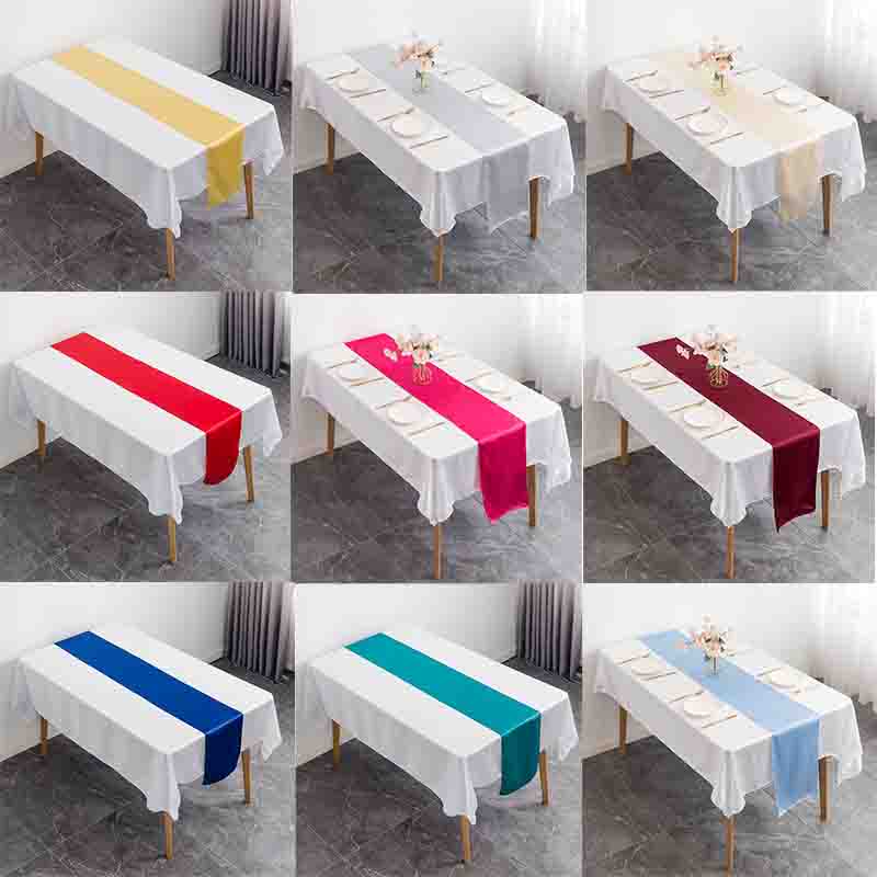 12x108 Inch Satin Wedding Tabl - Christmas Table Runner review and price