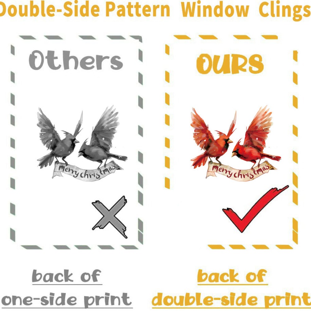 9pcs Christmas Window Decals C - Snowflake Window Decal review and price