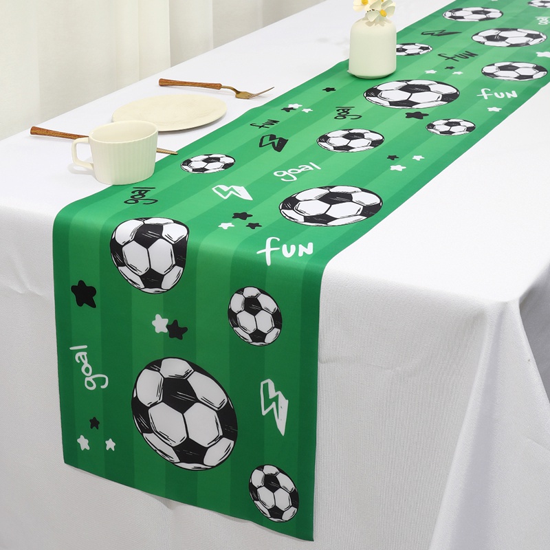 1pc Soccer/Football Party Tabl - Christmas Table Runner review and price