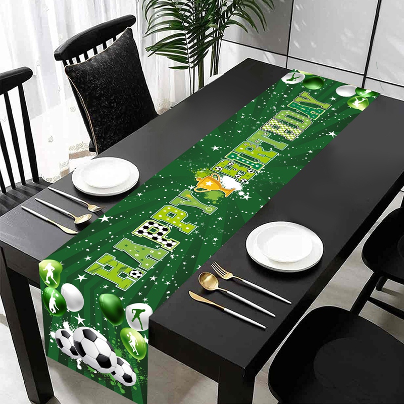 1pc Soccer/Football Party Tabl - Christmas Table Runner review and price