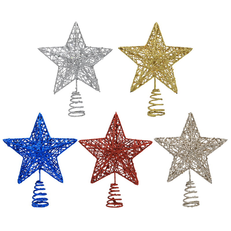1pc Gold/Silver/Red/Blue Glitt - Star Tree Topper review and price