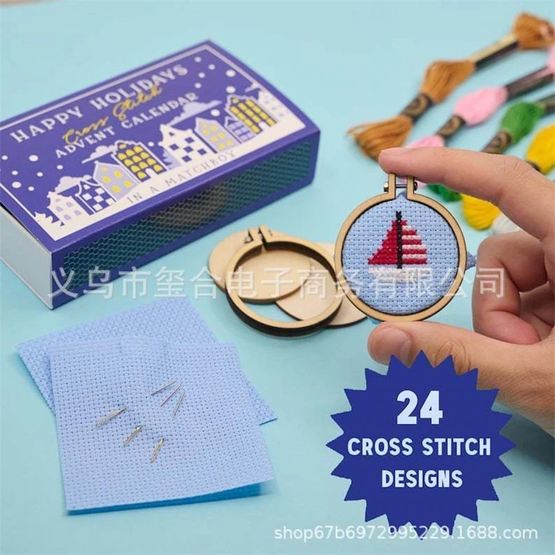 24 Days Countdown Cross Stitch - Advent Calendar Gift review and price