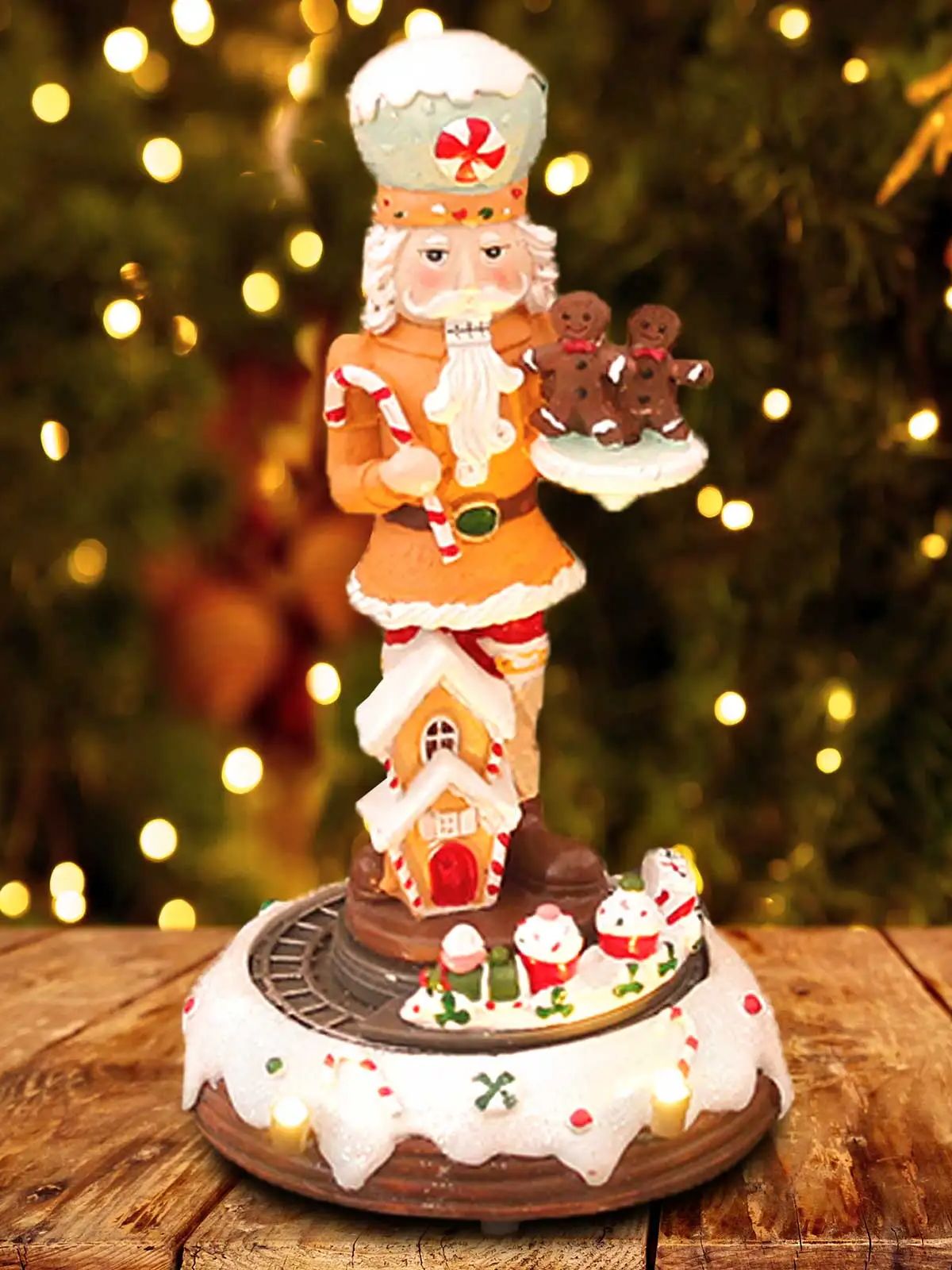 Christmas Gingerbread Nutcrack - Nutcracker Figurine review and price