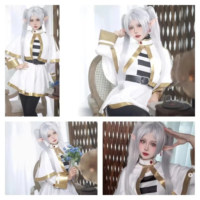 Sousou No Frieren Anime Cospla - Elf Costume Christmas review and price