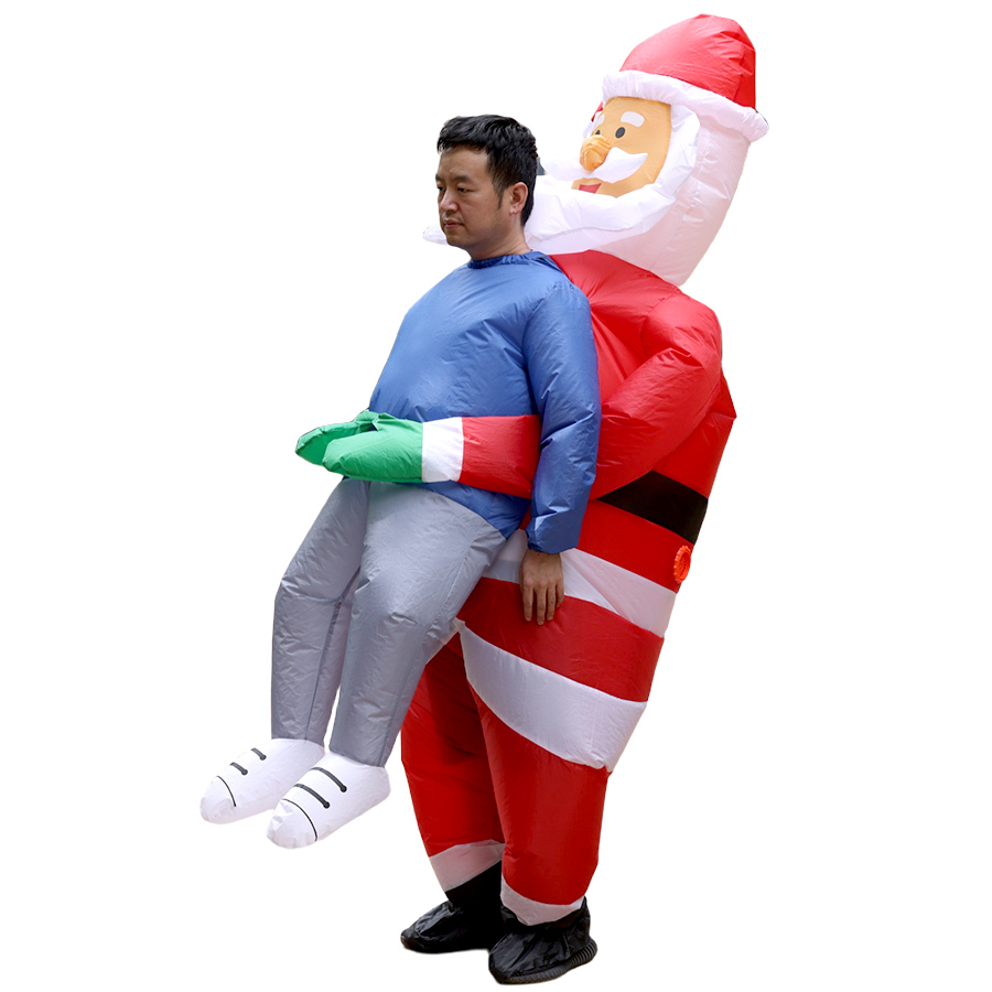 Christmas Funny Inflatable Cos - Elf Costume Christmas review and price