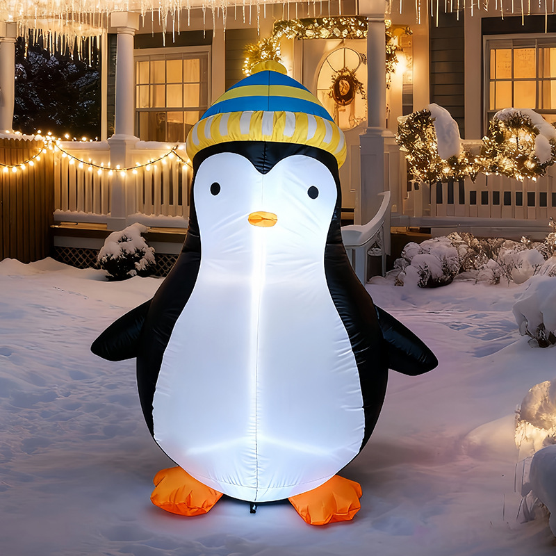 1.5M Christmas Penguin Inflata - Christmas Lights Outdoor review and price